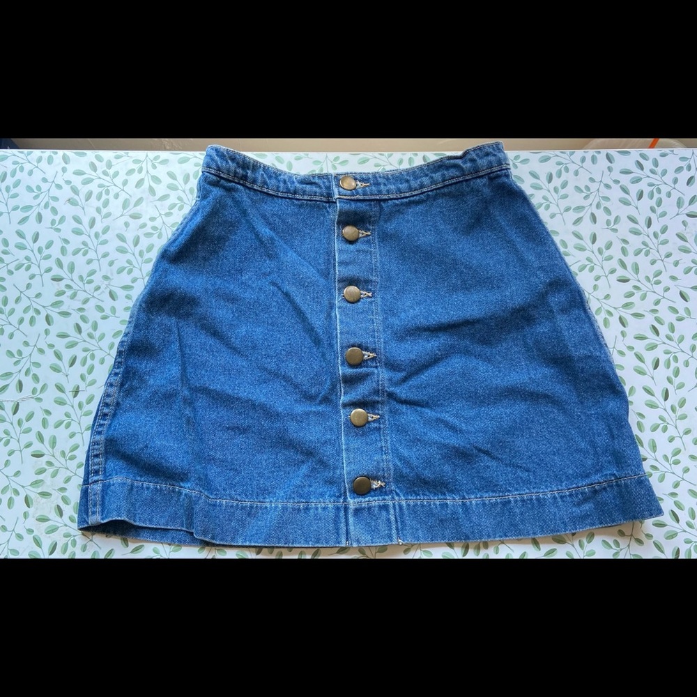 Jean skirt